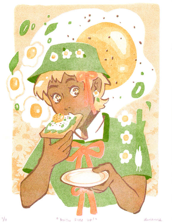 Risograph - Daisy Side Up