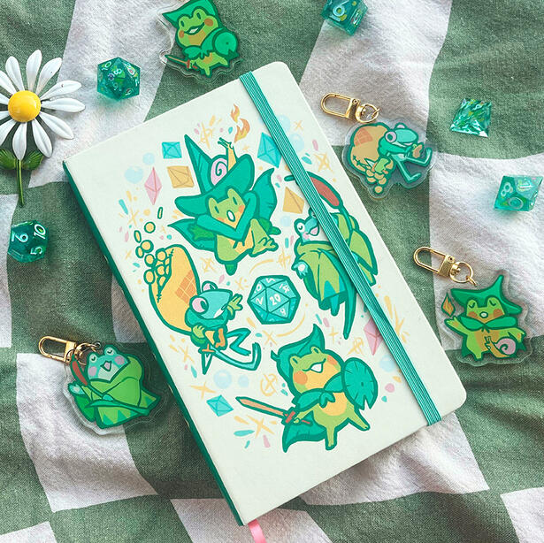 Frog RPG Notebook