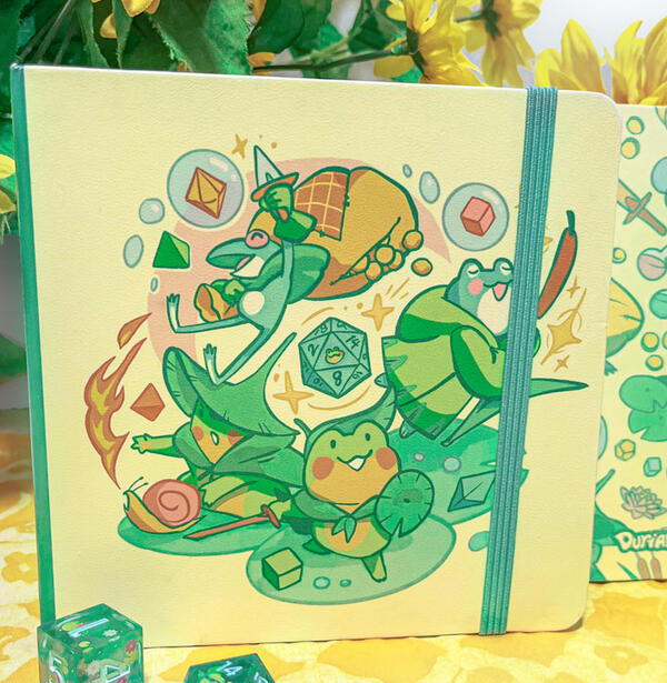 Frog RPG Sketchbook